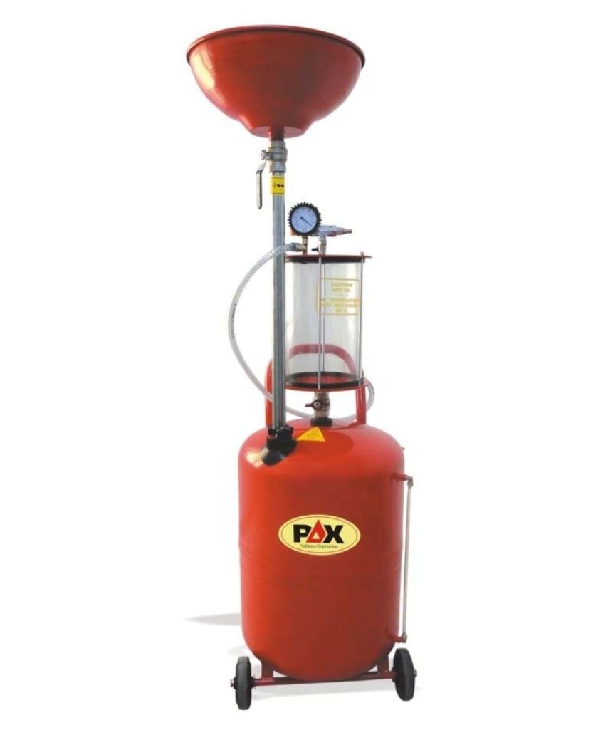 KY01 Air-Operated Waste-Oil Extractor With Bell-Jar | Automec EU